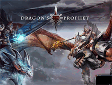 Tablet Screenshot of dragonspropheteurope.com